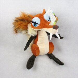 Ice Age 3 Scratte Squirrel Plush Stuffie New with Tags Dawn of the Dinosaurs